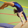 gymnast falling